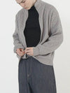 Modal Knit Zip up Cardigan Gray - CHANCE'S NOI - BALAAN 5