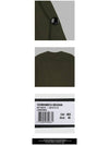 Lens Wappen Wool Blend Knit Top Khaki - CP COMPANY - BALAAN 4