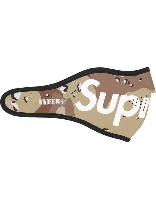 Windstopper Face Mask Chocolate Chip Camo 22FW - SUPREME - BALAAN 1