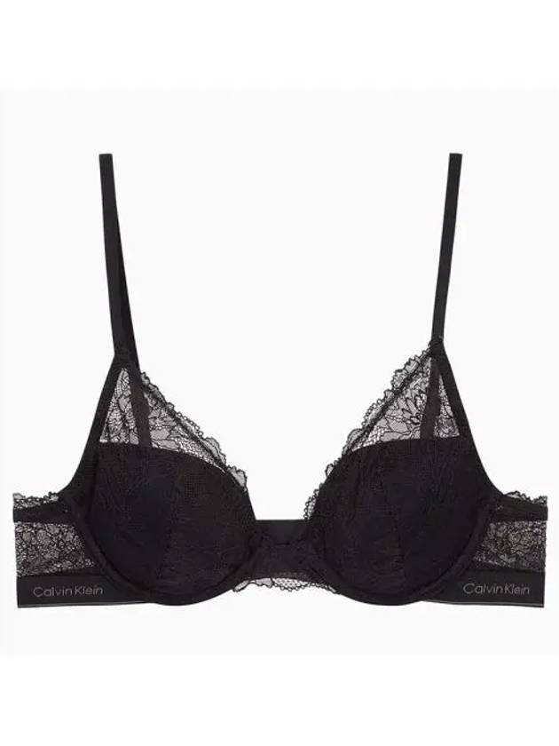 UNDERWEAR Women s Modern Cotton Lace AF Plunge Bra QF7978ADUB1 - CALVIN KLEIN - BALAAN 1