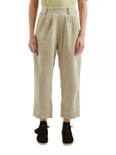 MHL SIDE CLOSURE TROUSER WHTR0128A22AFH OFW trousers - MARGARET HOWELL - BALAAN 1