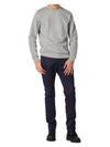 Dan Logo Crew Neck Sweatshirt Grey - A.P.C. - BALAAN 6