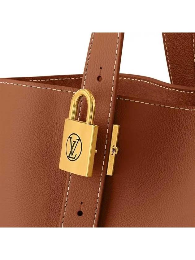 Low Key Cabas Tote Bag Cognac - LOUIS VUITTON - BALAAN 6