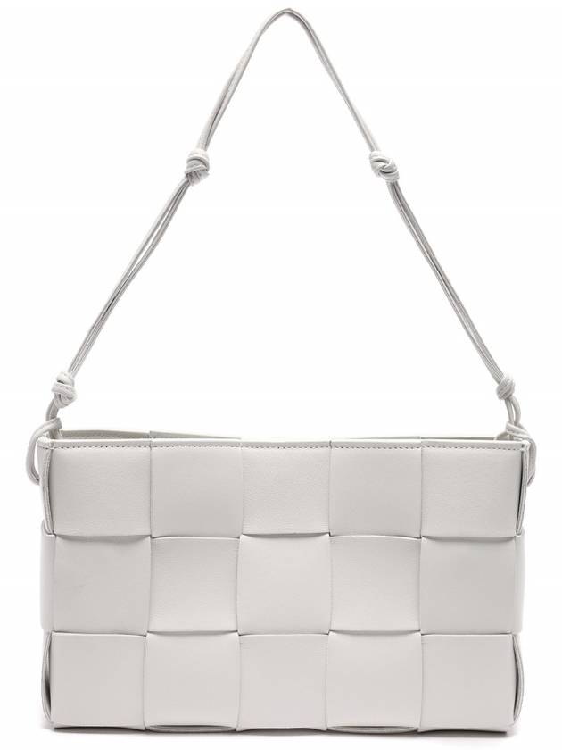 Cassette Strap Shoulder Bag Chalk White - BOTTEGA VENETA - BALAAN 5