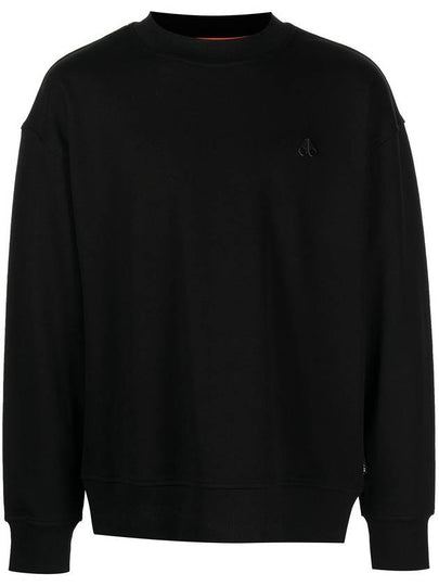 Marine Park Logo Detail Sweatshirt Black - MOOSE KNUCKLES - BALAAN 2