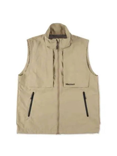 T Japan Line Men s Pertex Windproof Vest Beige - MARMO - BALAAN 1