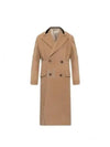 Men's Wool Double Coat Beige - MAISON MARGIELA - BALAAN 2