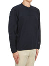 Metropolis Series Brushed Sweatshirt Navy - CP COMPANY - BALAAN 4