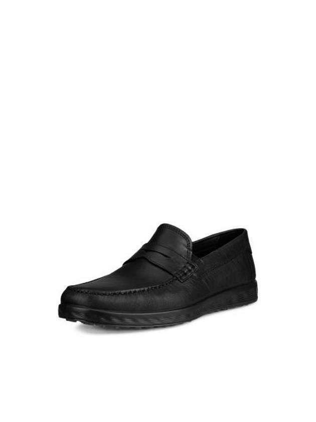 S Lite Moc Penny Loafer Black - ECCO - BALAAN 3