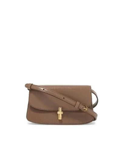 Sofia Leather Small Shoulder Bag Brown - THE ROW - BALAAN 2