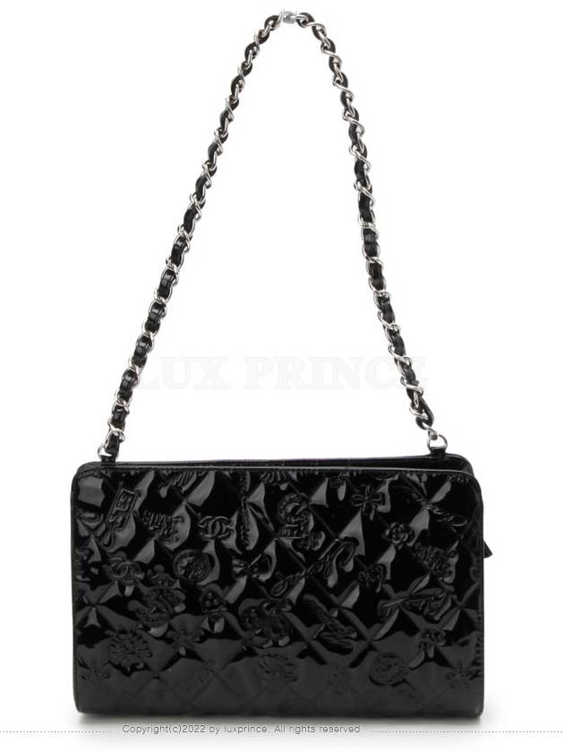 Patent shoulder bag 1021hv - CHANEL - BALAAN 1