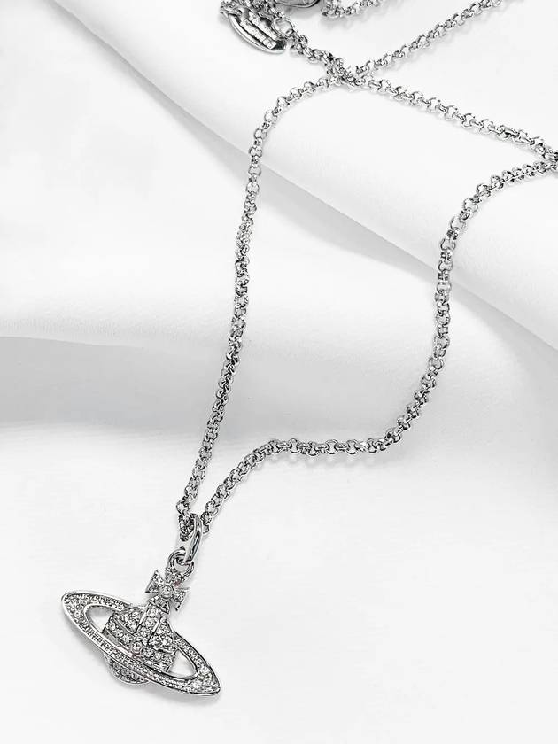 Mini Bas Relief Pendant Necklace Silver - VIVIENNE WESTWOOD - BALAAN 6