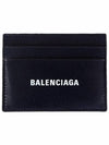 Logo Print Card Wallet Navy - BALENCIAGA - BALAAN 2