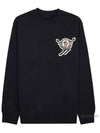 ski patch sweatshirt black - MONCLER - BALAAN 10