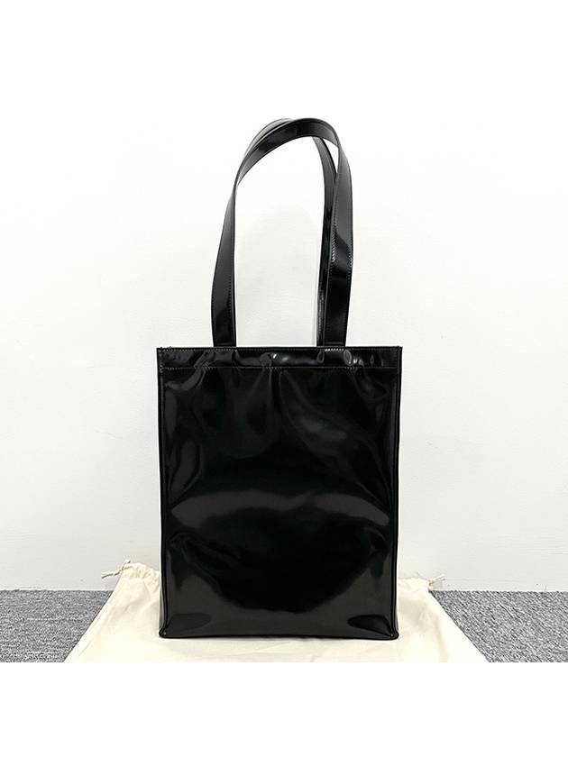 Embossed Logo Tote Bag Black - ACNE STUDIOS - BALAAN 4