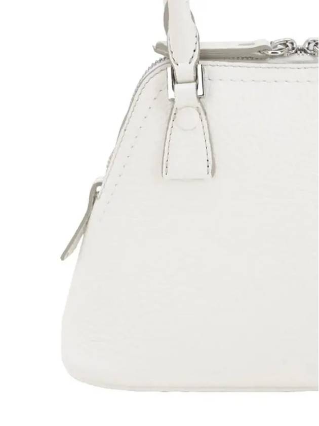 5AC Mini Tote Bag White - MAISON MARGIELA - BALAAN 4