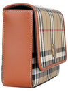 Check Cross Bag Beige - BURBERRY - BALAAN 5