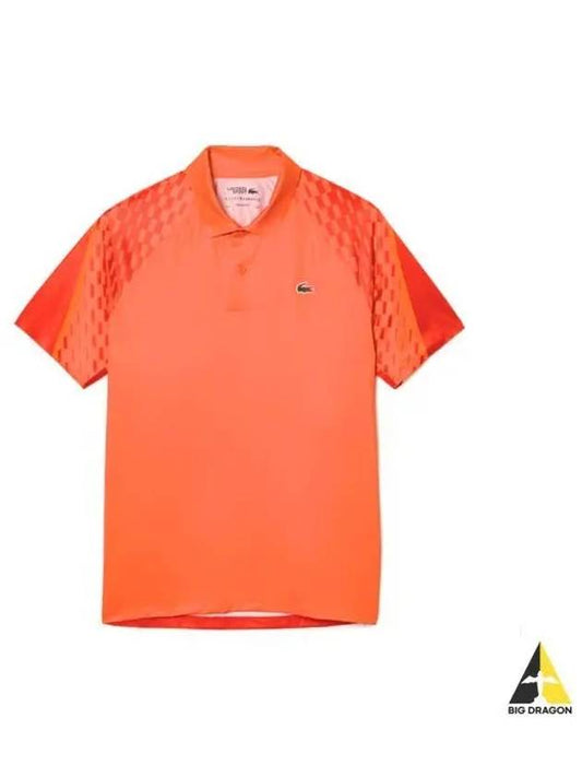 Novak Djokovic SB Polo DH586753GXIJ Short Sleeve T Shirt - LACOSTE - BALAAN 1