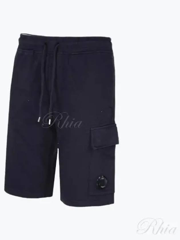 Lens Banding Cargo Shorts Navy - CP COMPANY - BALAAN 2