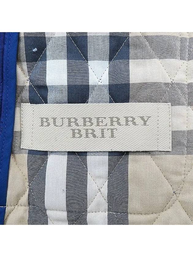 3696268 Blue color quilted women s jacket - BURBERRY - BALAAN 6