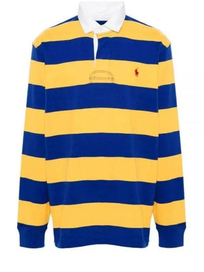 Striped Polo Shirt Yellow Royal - POLO RALPH LAUREN - BALAAN 2