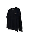 Monochrome Fox Head Patch Classic Sweatshirt Black - MAISON KITSUNE - BALAAN 4