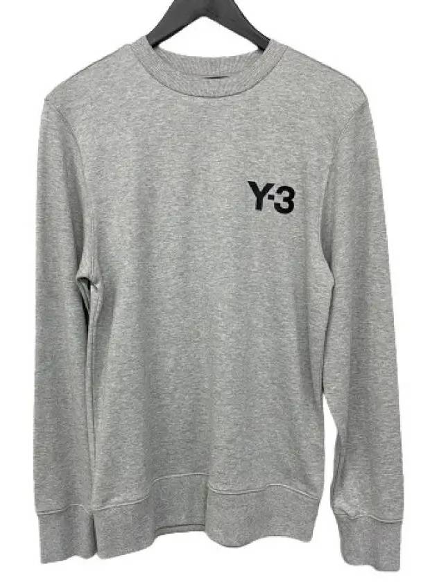 Classic Logo Sweatshirt Grey - YOHJI YAMAMOTO - BALAAN 3