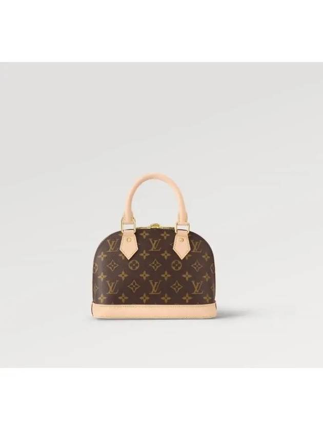 Alma BB Monogram Canvas Tote Bag Brown - LOUIS VUITTON - BALAAN 4