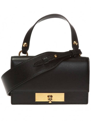 Skull Rock Shoulder Bag Black - ALEXANDER MCQUEEN - BALAAN 1