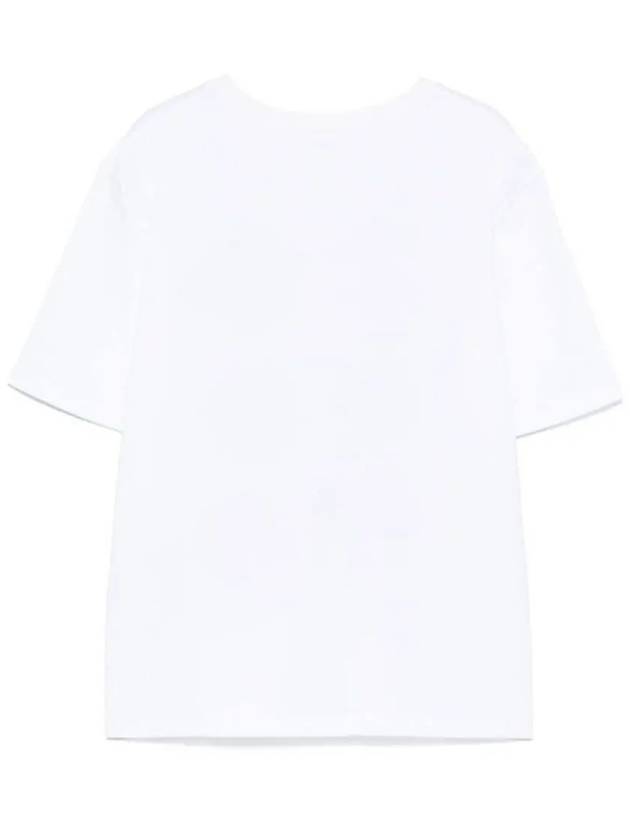 Kids Logo Print T Shirt TV8D71 Z0434 100 - STELLA MCCARTNEY - BALAAN 3