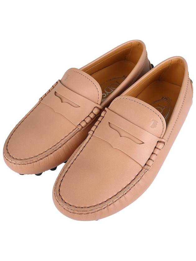 Gomino Moccasin Driving Shoes Pink - TOD'S - BALAAN 3