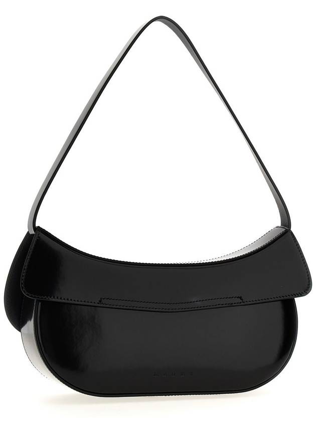 Butterfly Medium Shoulder Bag Black - MARNI - BALAAN 3