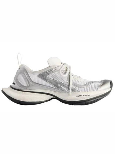 Circuit Low Top Sneakers White Silver - BALENCIAGA - BALAAN 2