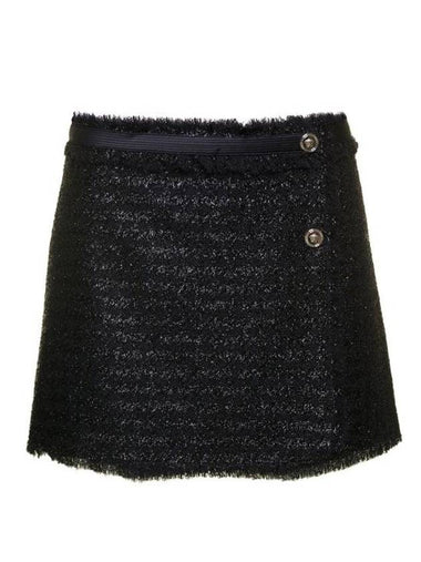 Skirt 10109151A065451B000 Black - VERSACE - BALAAN 1