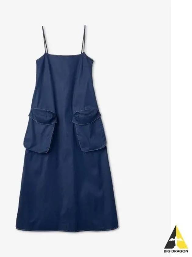 Pocket sleeveless dress blue CRTWWDRE024COT0360095 - SUNNEI - BALAAN 2