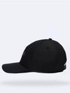 Graffiti Logo Printing Ball Cap Black - ALEXANDER MCQUEEN - BALAAN 4