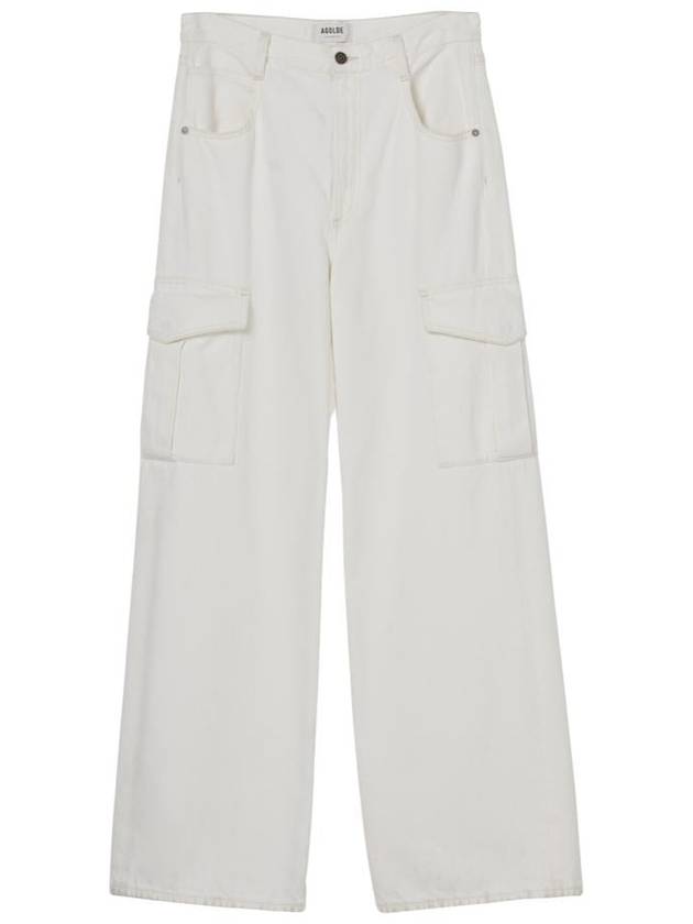 Denim Straight Pants A9117 1183MSHAK White - AGOLDE - BALAAN 2