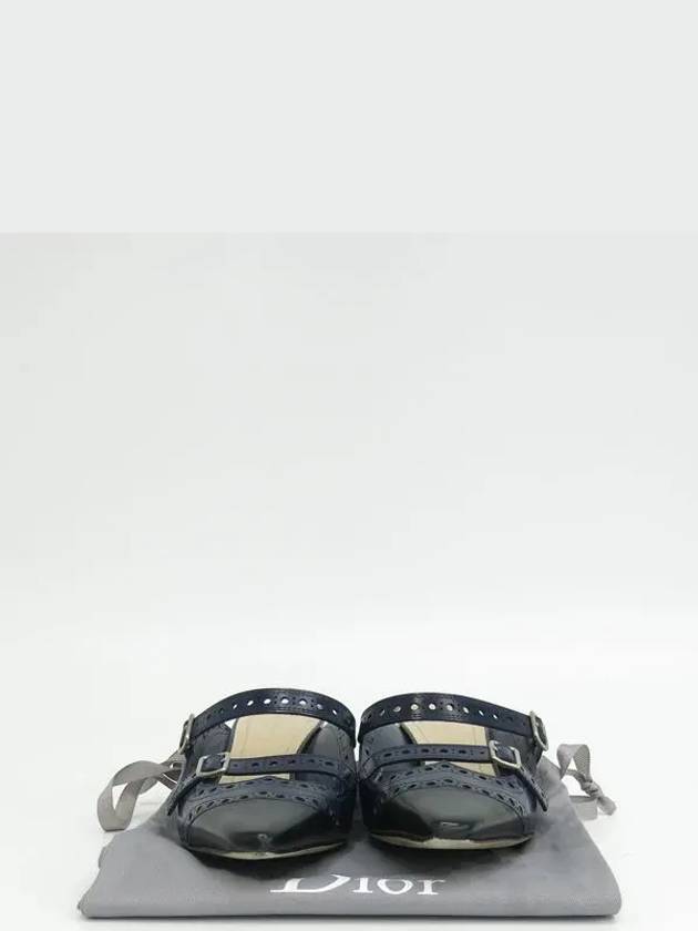 Smith Market used luxury goods navy sandals women s shoes - DIOR - BALAAN 1