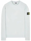 Wappen Patch Crew Neck Sweatshirt Ice - STONE ISLAND - BALAAN 2