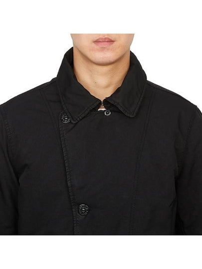 David TC Padding Jacket Black - STONE ISLAND - BALAAN 8