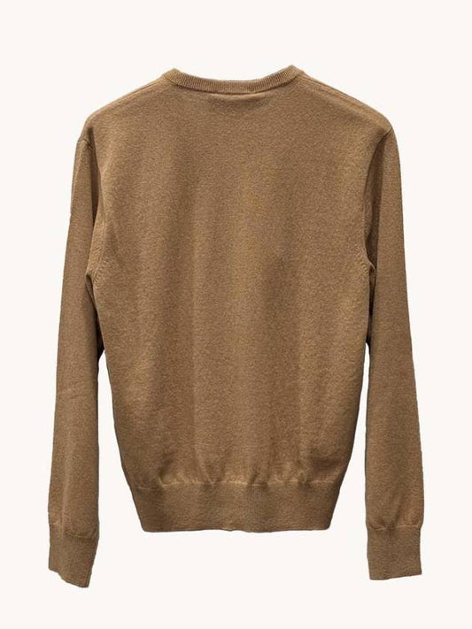 Adidas embroidered logo wool sweater brown 700445 E1447 - GUCCI - BALAAN 2