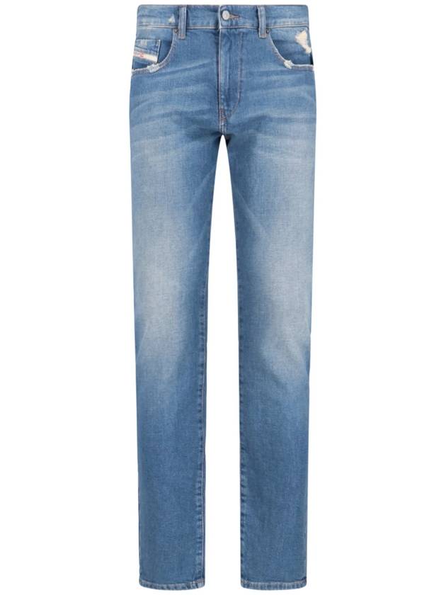 2019 D Strukt Slim Jeans Light Blue - DIESEL - BALAAN 2