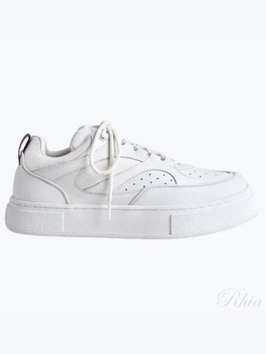 Sidney Leather White Women s Sneakers Shoes - EYTYS - BALAAN 1