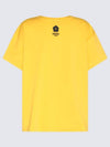 Elephant Cotton Short Sleeve T-Shirt Yellow - KENZO - BALAAN 2