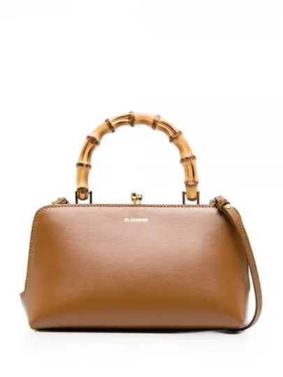 Goji Bamboo Mini Tote Bag Brown - JIL SANDER - BALAAN 2