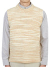 Shadow Project Knit Vest Beige - STONE ISLAND - BALAAN 2