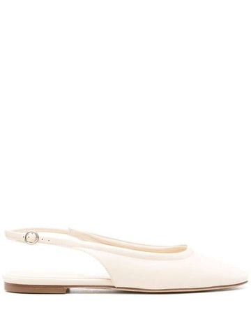 Aeyde Dani Nappa Leather Creamy Shoes - AEYDE - BALAAN 1