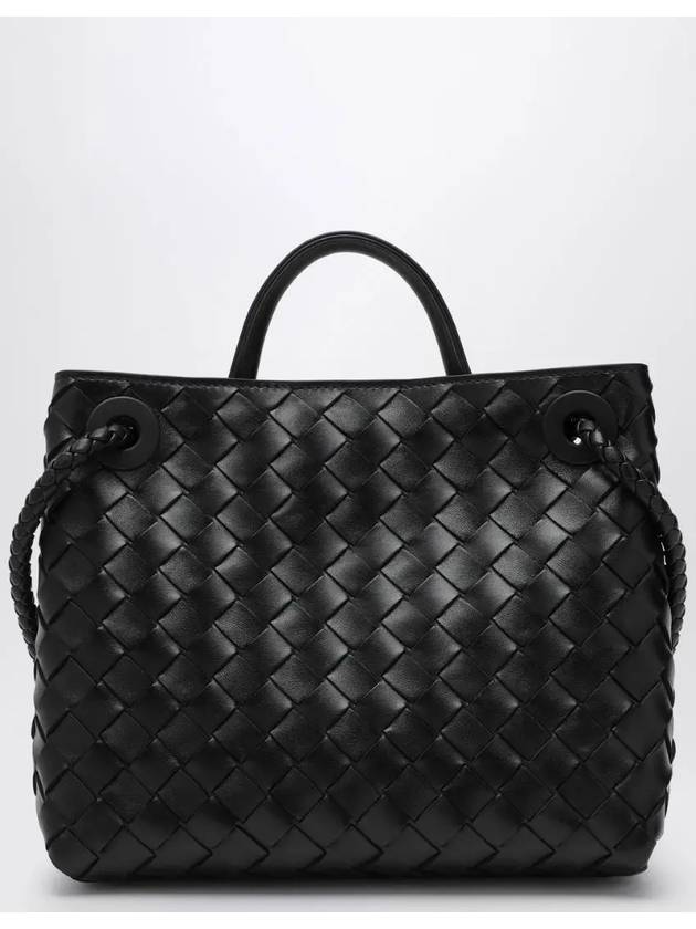 Andiamo Small Tote Bag Black - BOTTEGA VENETA - BALAAN 3