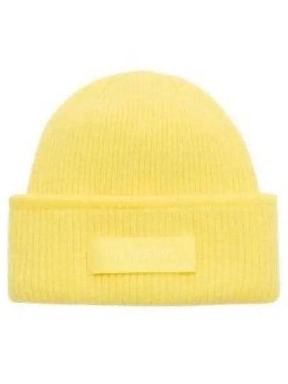 The Gros Grain Beanie Yellow - JACQUEMUS - BALAAN 2