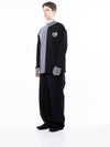 Men s M243MT04BK Circular Reverse Wool Half Neck Sweatshirt Black Gray - CHANCE'S NOI - BALAAN 10